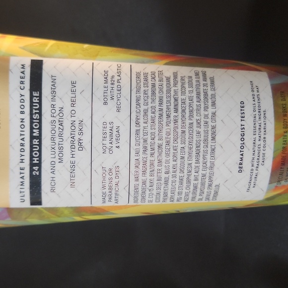 NWT Set of Pineapple, Lime, Eucalyptus Aromatherapy BB&W Cream and OIl - Picture 7 of 7